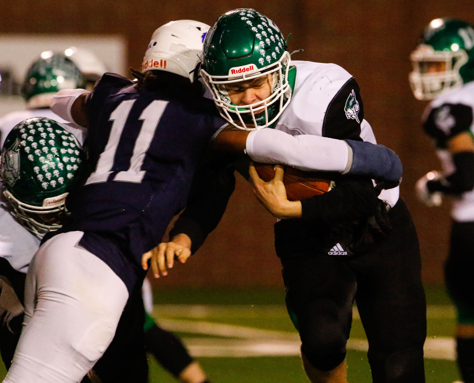 5A football regional final - Michigan City vs. Valparaiso